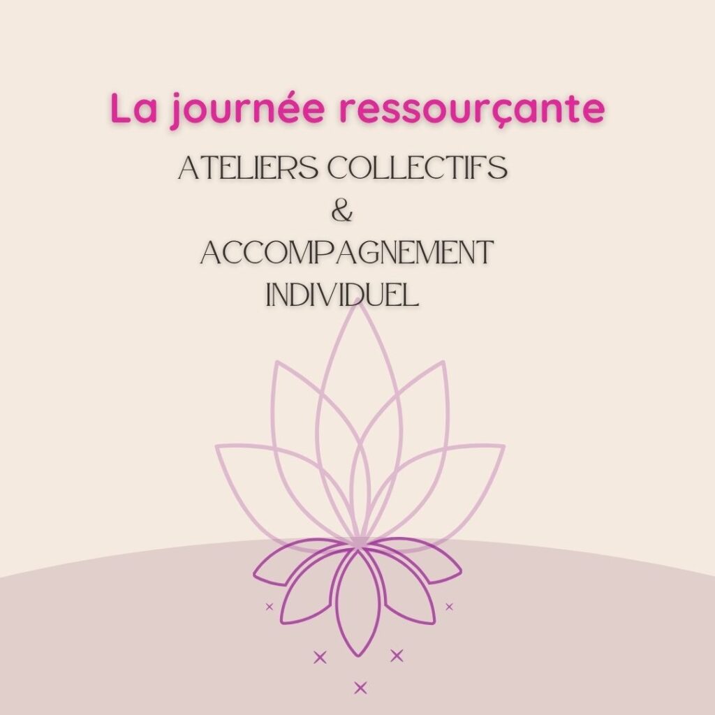 journée ressourçante, ateliers collectifs, accompagnement individuel, auriculothérapie, jeu du tao, coaching, sophrologie, bien être à Aix-les-Bains