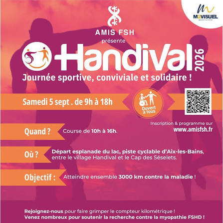 Handival Aix-les-Bains Samedi 5 Septembre 2026